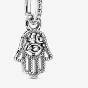 Protective Hamsa Hand Dangle Charm